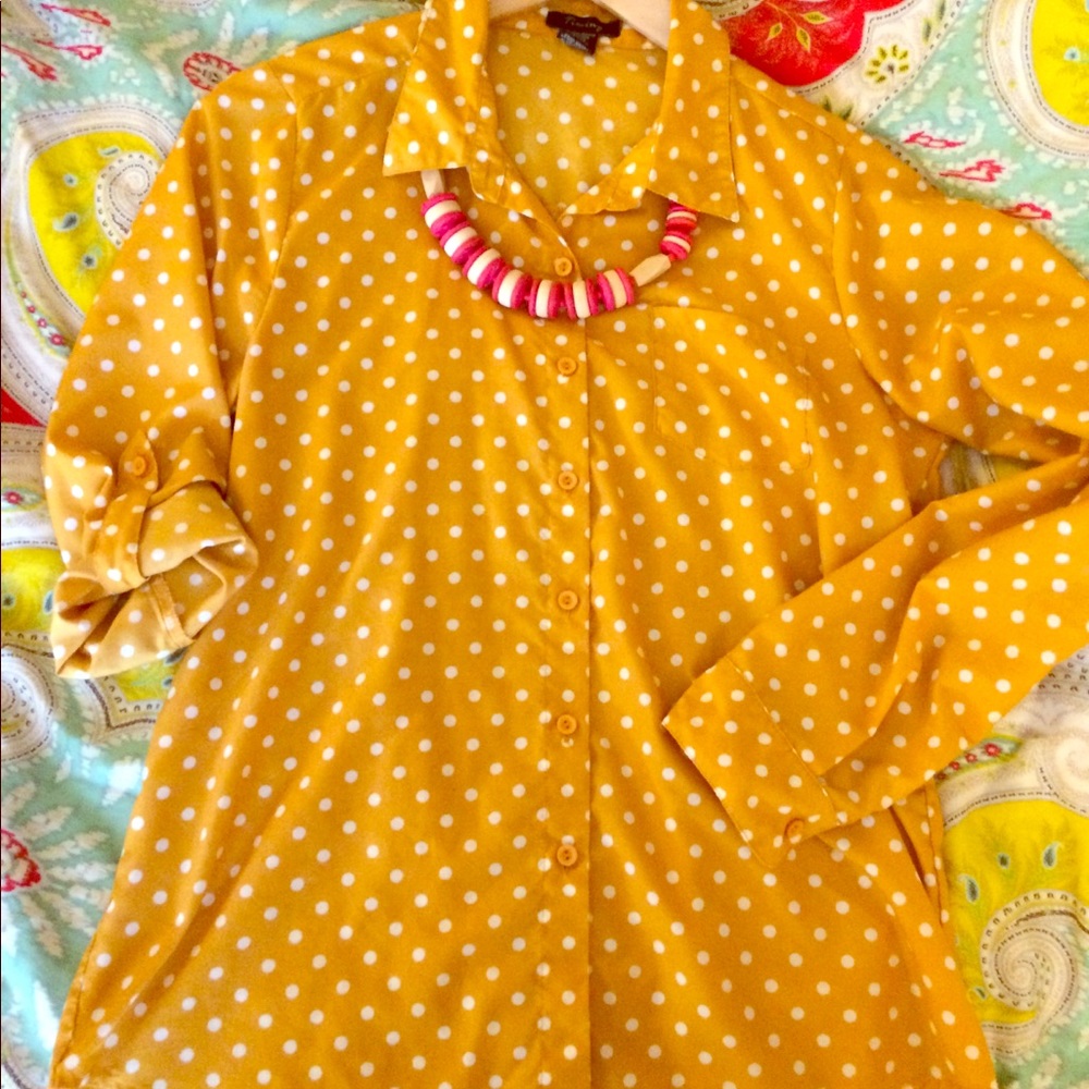 Button Up Blouse DONATING SATURDAY